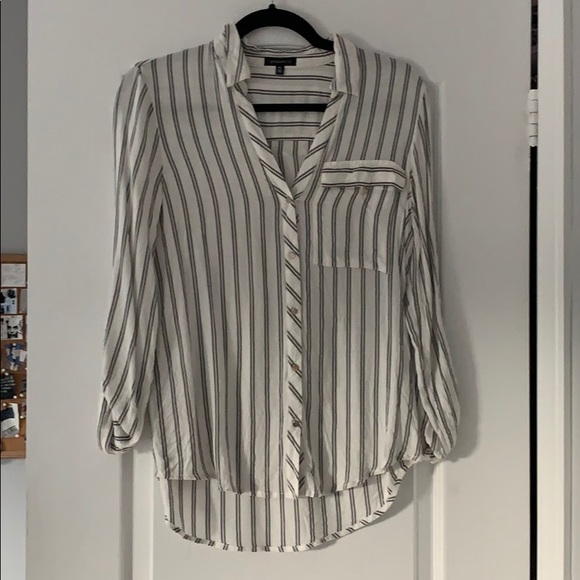 pin strip button down - Picture 1 of 1